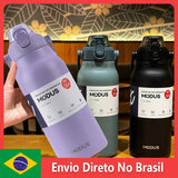 Garrafa térmica a vácuo